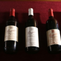 Grange bottles that are undoubtedly very deliciously aged by now!